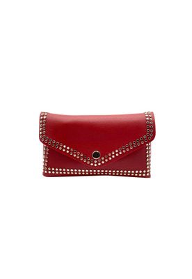 Riñonera Ecocuero Rojo CRS89