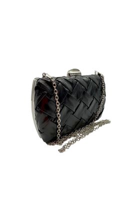 Imagen 2 del producto Cartera de fiesta Ecocuero Negro CRX36
