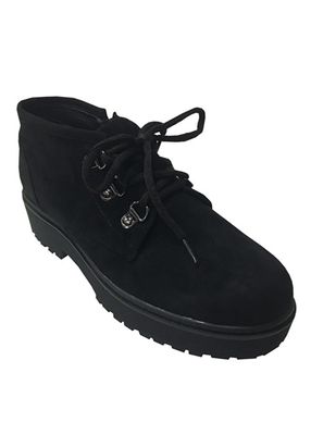 Imagen 2 del producto Botín Gamuza Ecológica ZAW81 Negro