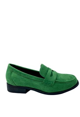 Mocasin Gamuza ecológica ZB008 Verde