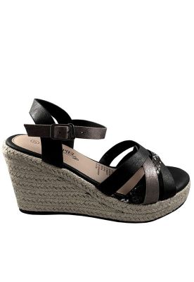 Sandalia Ecocuero ZAZ20 Negro