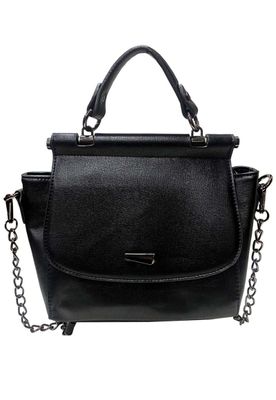 Cartera Cuero Ecológico CRM64 Negro