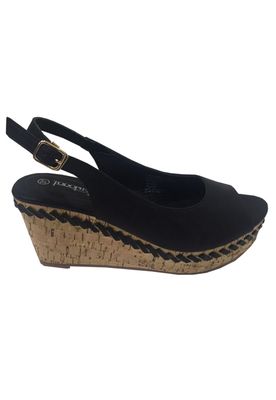 Sandalia Ecocuero ZAW38 Negro