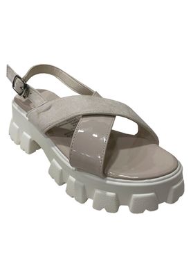 Imagen 2 del producto Sandalia Ecocuero ZAY91 Beige