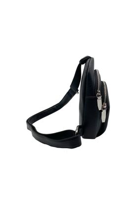 Imagen 2 del producto Bandolera Ecocuero Negro CRU36