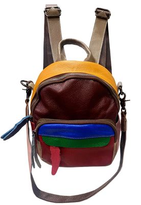 Mochila Cuero CRT92 Multicolor