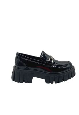 Mocasin Mujer Negro ZB040
