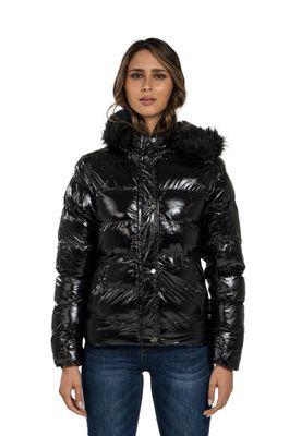 Parka CHG73 Poliéster Negro