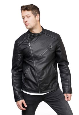 Imagen 2 del producto Chaqueta Ecocuero  CHF83 Negro