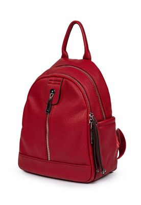 Imagen 2 del producto Mochila ecocuero CRX21 Rojo