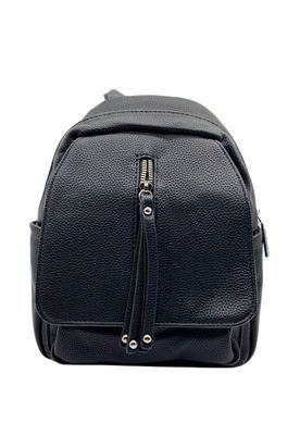 Mochila Ecocuero Negro CRX19