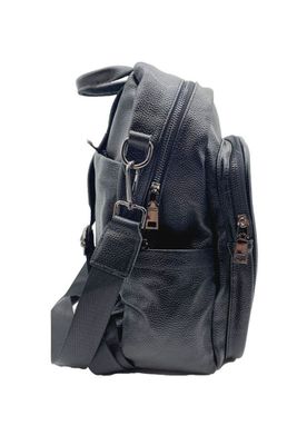 Imagen 2 del producto Mochila Cuero Negro CRU74