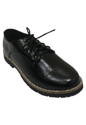 Imagen 2 del producto Zapato Escolar Ecocuero  ZAV52 Negro