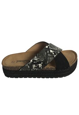 Sandalia Ecocuero ZAY34 Negro
