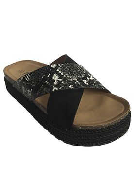 Imagen 2 del producto Sandalia Ecocuero ZAY34 Negro