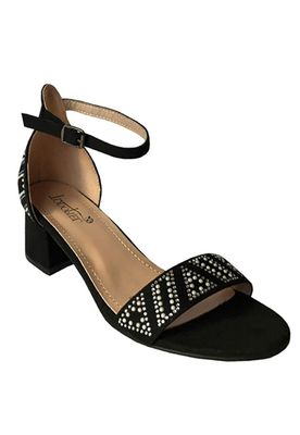 Imagen 2 del producto Sandalia Gamuza Ecológica ZAV72 Negro