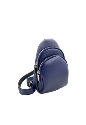 Imagen 2 del producto Bandolera Ecocuero Azul Marino CRU36