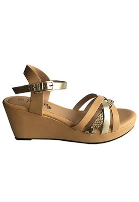 Sandalia Ecocuero ZAY65 Beige