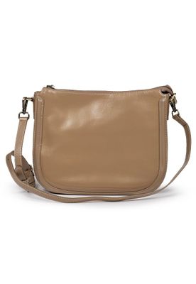 Cartera cuero CRU83 Beige