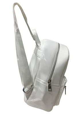 Imagen 2 del producto Mochila Cuero Ecológico CRT44 Blanco