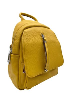Imagen 2 del producto Mochila Ecocuero Amarillo CRX19