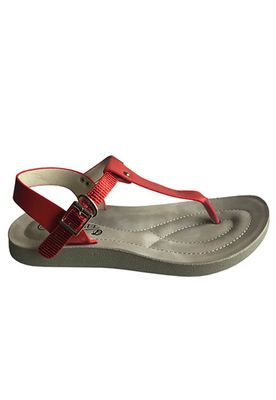 Imagen 1 del producto Sandalia Ecocuero ZAY55 Rojo