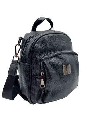 Imagen 2 del producto Mochila Cuero Negro CRU75