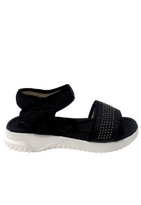 Sandalia Tela ZAZ25 Negro