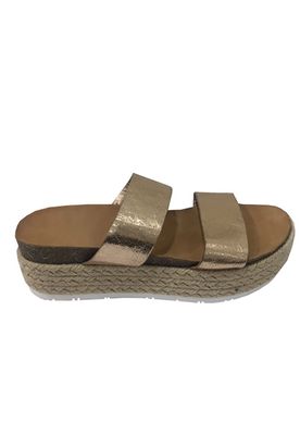 Sandalia Ecocuero ZAV89 Dorado