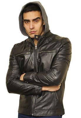 Imagen 2 del producto Chaqueta Cuero CHF87 Negro