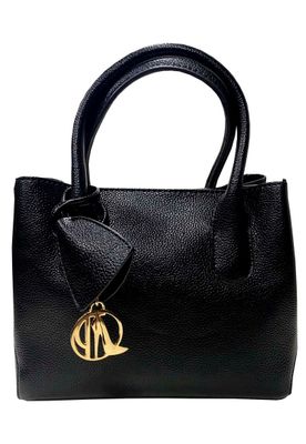 Cartera Cuero Ecológico CRM40 Negro