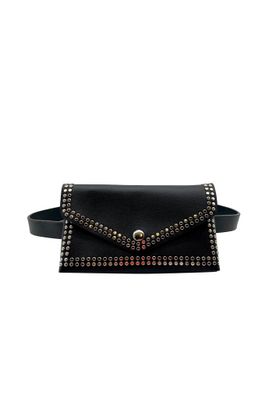 Riñonera Ecocuero Negro CRS89