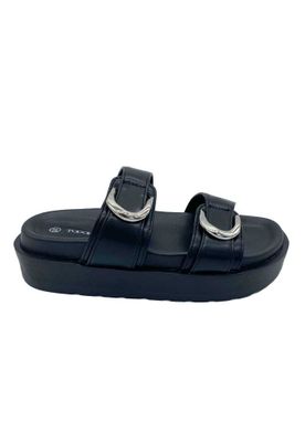 Sandalia Ecocuero ZB038 Negro