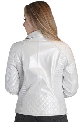 Imagen 2 del producto Chaqueta Cuero CHG56 Blanco