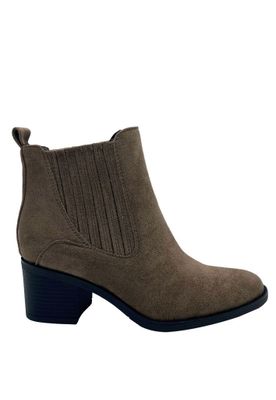 Botin ZAZ94 Gamuza Ecológica Taupe