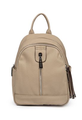 Mochila ecocuero CRX21 Beige