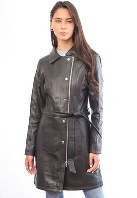 Imagen 2 del producto Abrigo Cuero CHG31 Negro