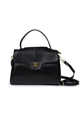 Cartera ecocuero CRU98 Negro