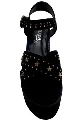 Imagen 2 del producto Sandalia Gamuza Ecológica ZAZ26 Negro