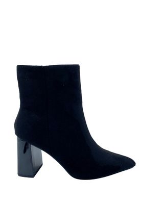 Botin ZAZ89 Gamuza Ecológica Negro