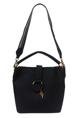 Imagen 1 del producto Cartera Cuero Ecológico CRO50 Negro