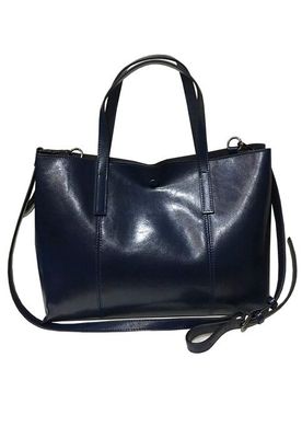 Cartera Cuero CRT28 Navy