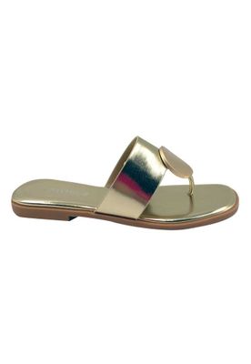 Sandalia Ecocuero ZB036 Dorado