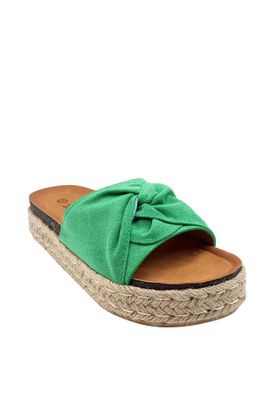 Imagen 2 del producto Sandalia Gamuza Ecológica ZAY95 Verde