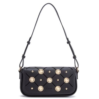 Cartera  Bandolera Grande  Gacel  Negro  Car3354