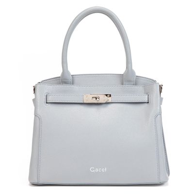 Cartera  Dos Asas Pequeña  Gacel  Celeste  Car3229