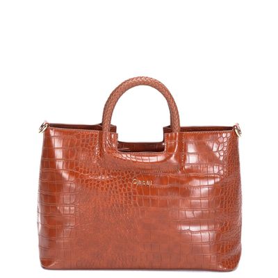 Cartera  Dos Asas Mediana  Gacel  Tostado  Car3201