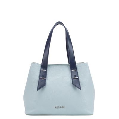 Cartera  Dos Asas Mediana  Gacel  Celeste  Car3351