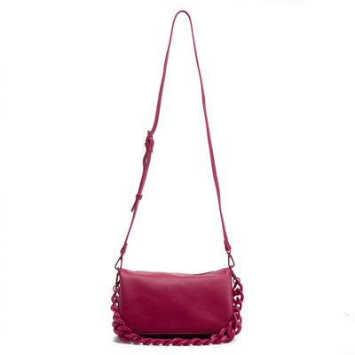 Cartera Bandolera Grande Gacel Frambuesa Car3361