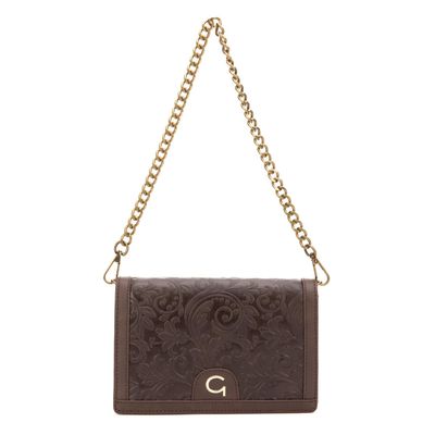 Imagen 2 del producto Cartera Retro Con Tapa Gacel Chocolate Car3428